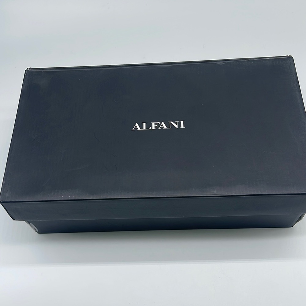 Alfani Womens James Leather Square Toe Loafers, Black 8/.5 w - Picture 16 of 16